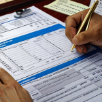 **

A Vietnamese civil servant reviewing salary documents with calculations of coefficients and allowances affecting future pension. Focus on the paperwork and the understanding of the formulas.

**